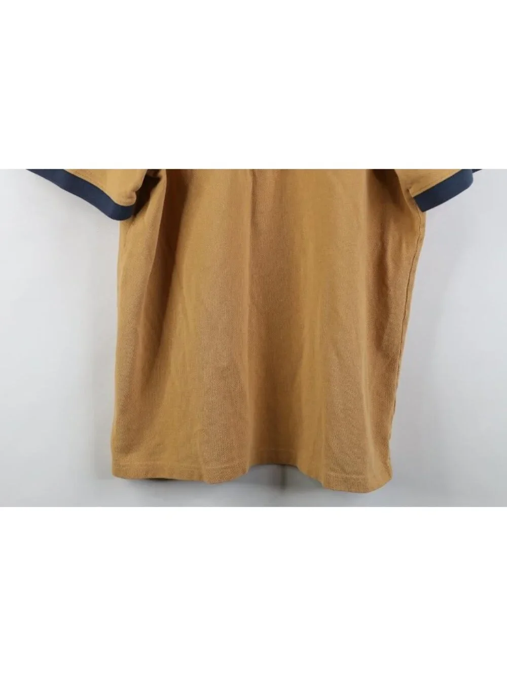 Vintage 90s Y2K LL Bean Mens Medium Faded Ringer Casco Bay Collared Polo Shirt